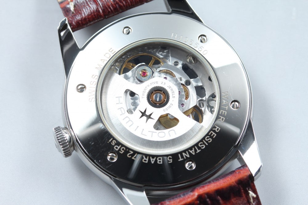 Near MINT HAMILTON Railroad H406550 Black Auto 42mm Men's Watch
