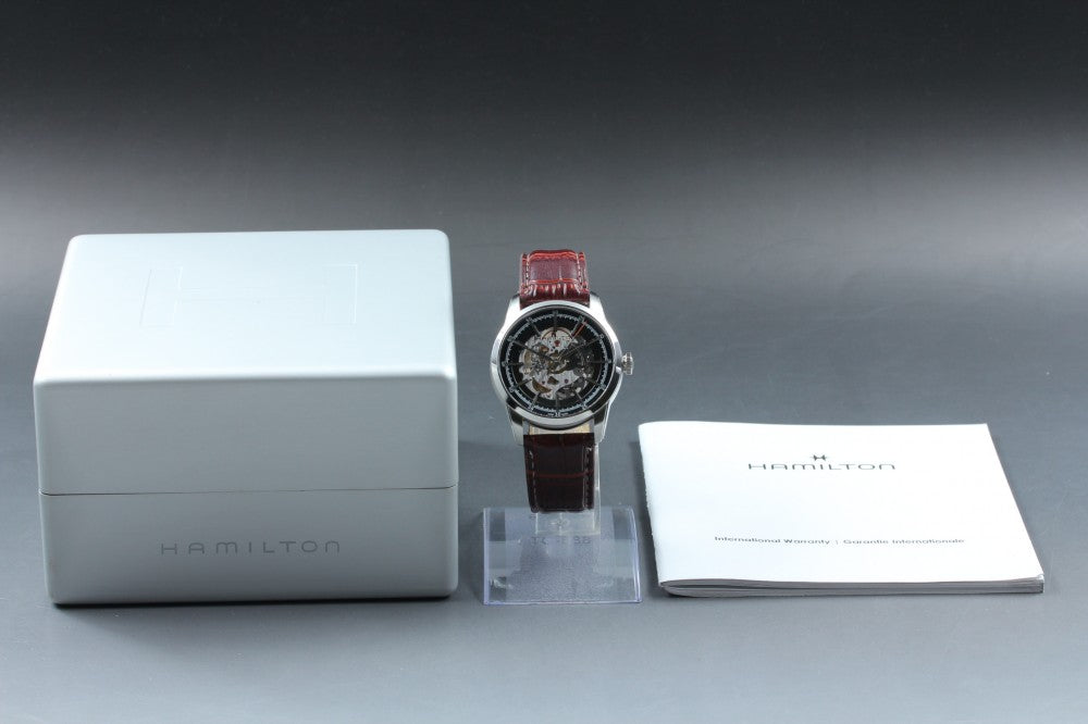 Near MINT HAMILTON Railroad H406550 Black Auto 42mm Men's Watch