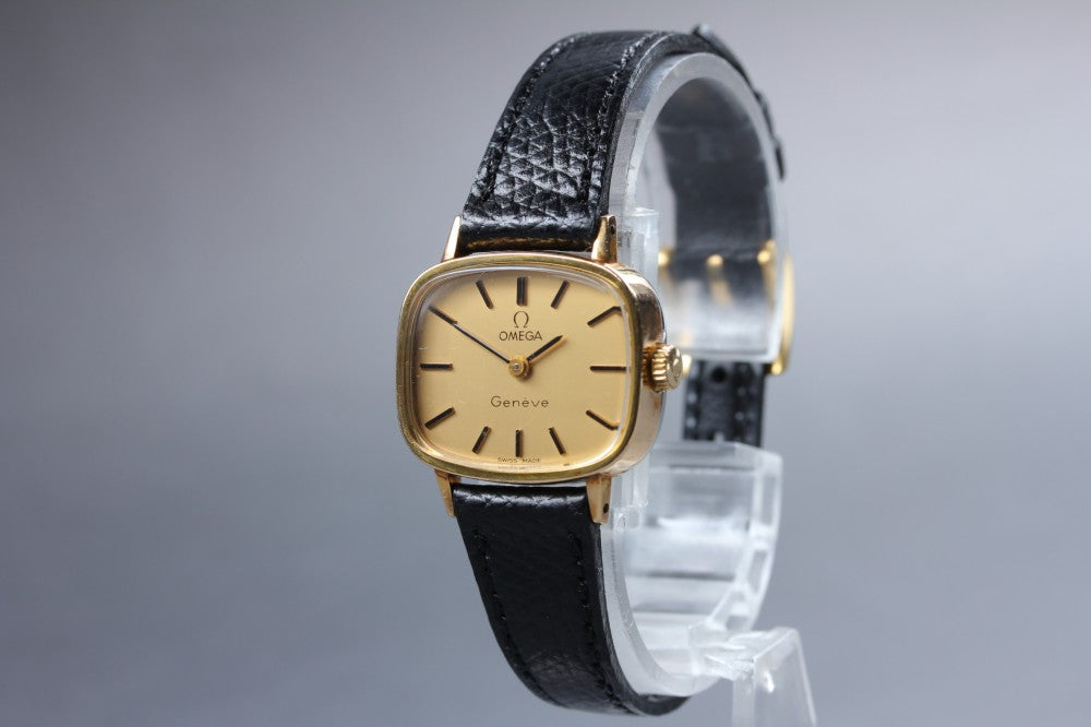 Near MINT OMEGA Geneve 511.413 Cal.625 Gold Manual 24mm Ladies Watch 1973 – photo 4