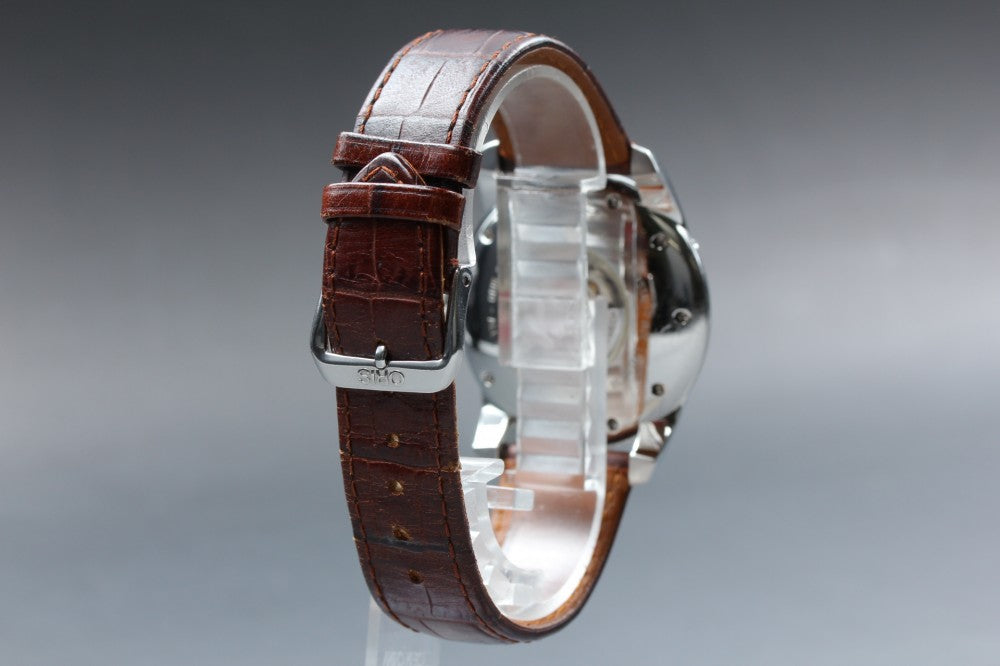 Near MINT ORIS Artelier 7546A Silver Auto 40mm Men's Watch