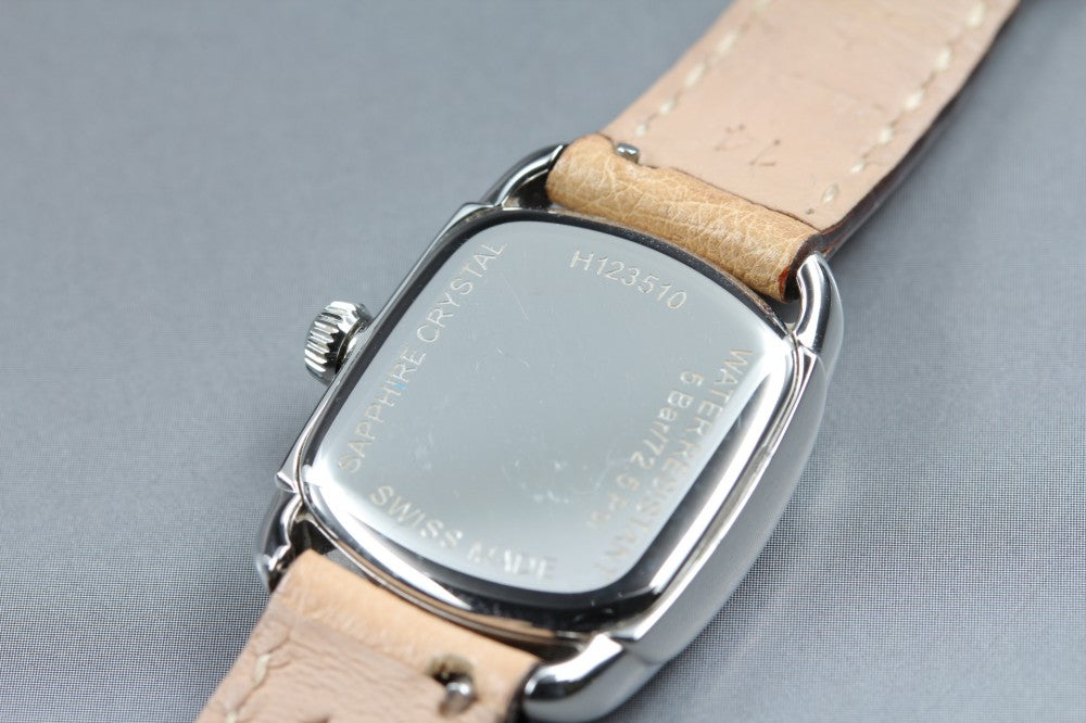 Near MINT HAMILTON Bugley H123510 Silver Quartz 23mm Ladies Watch