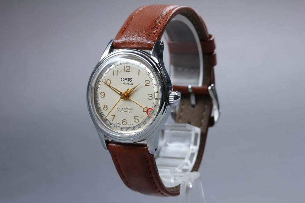 ORIS Pointer Date 302-7285B Silver/Gold Manual 31.5mm Men's Watch