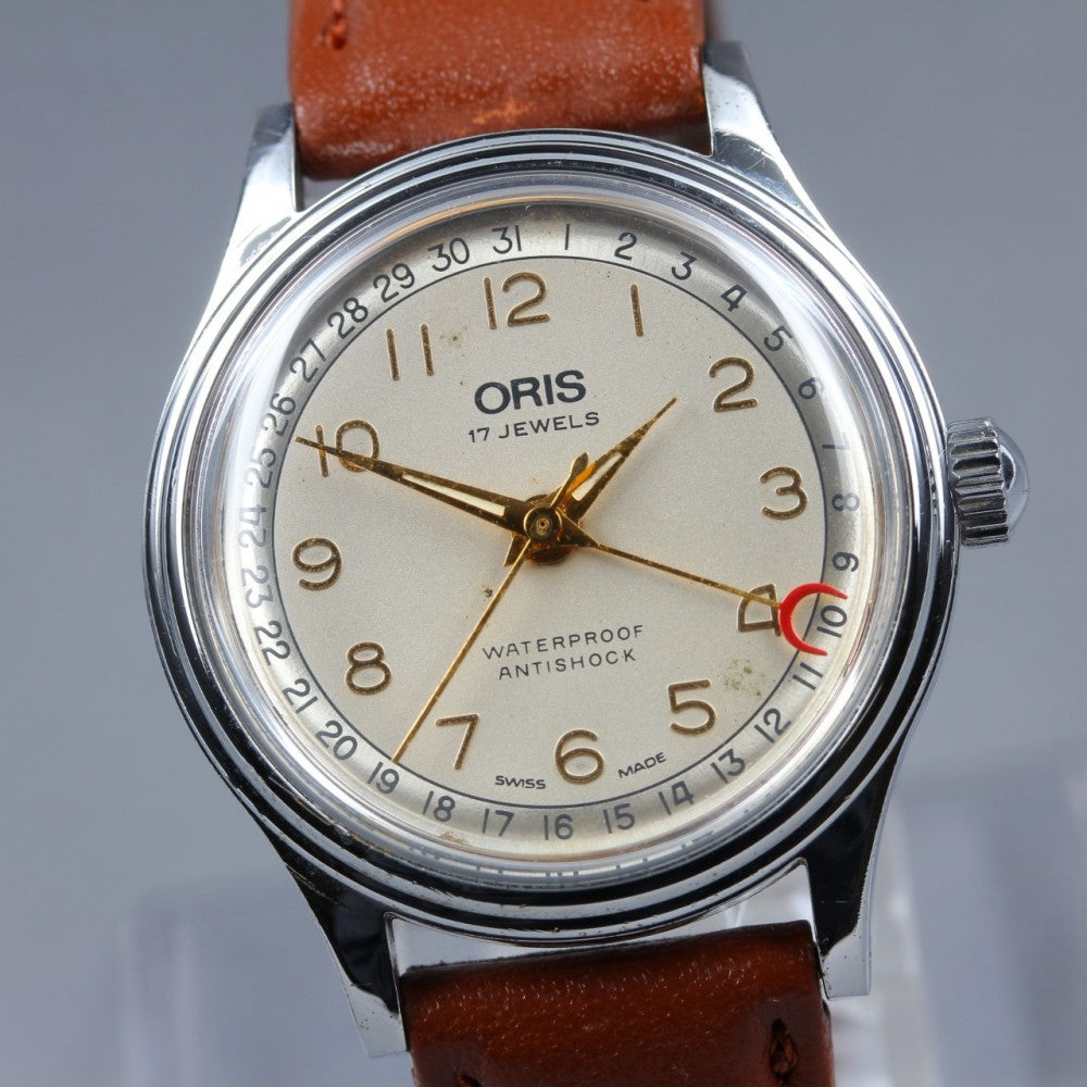 ORIS Pointer Date 302-7285B Silver/Gold Manual 31.5mm Men's Watch