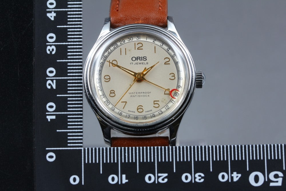 ORIS Pointer Date 302-7285B Silver/Gold Manual 31.5mm Men's Watch