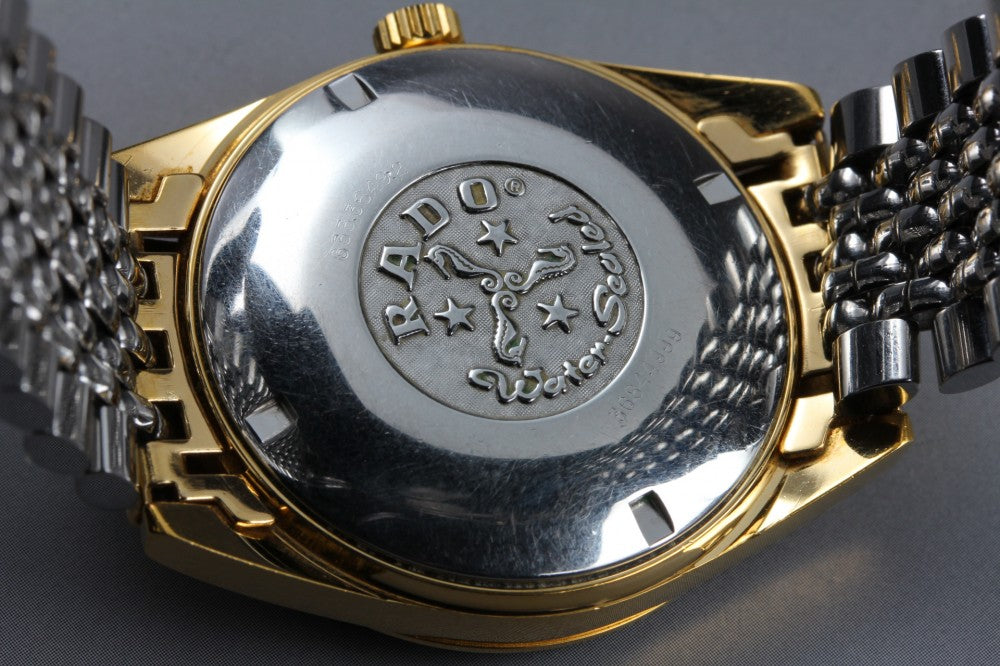 Near MINT RADO Golden Horse 633.3649.2 Silver Auto 34.5mm Men's Watch