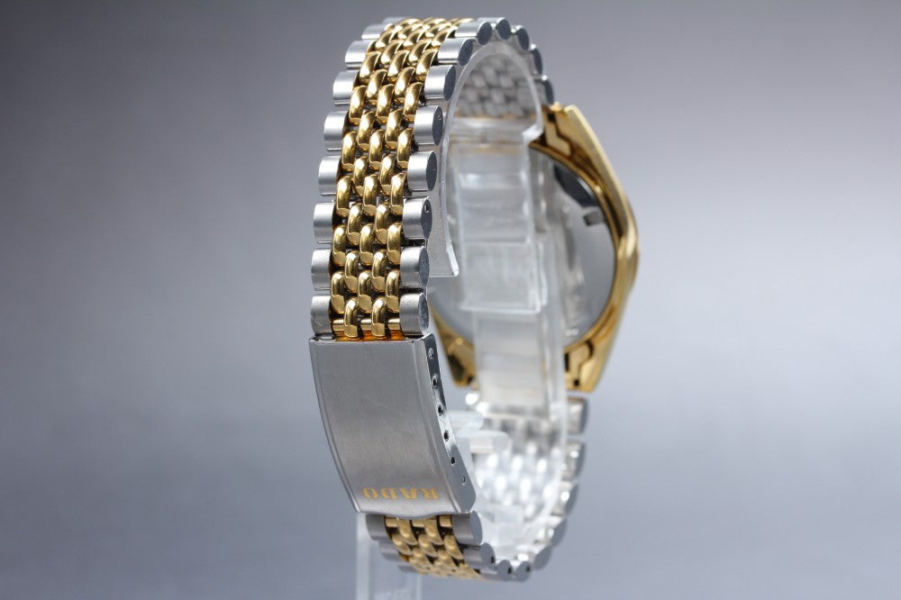 Near MINT RADO Golden Horse 633.3649.2 Silver Auto 34.5mm Men's Watch