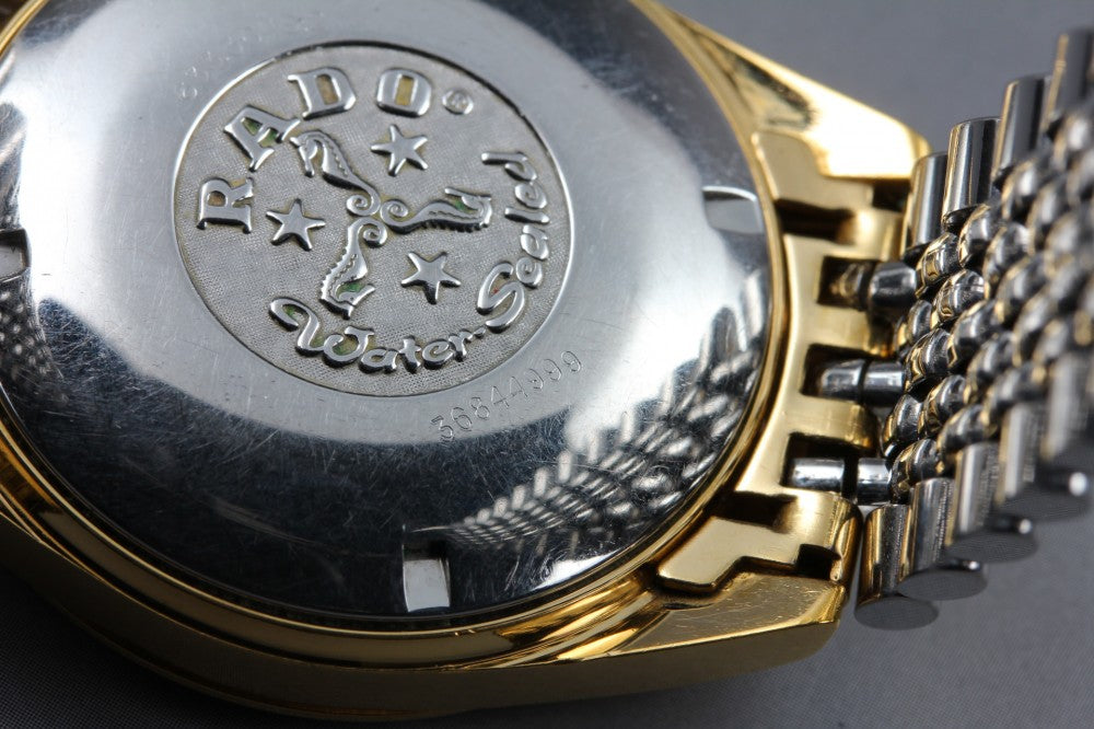 Near MINT RADO Golden Horse 633.3649.2 Silver Auto 34.5mm Men's Watch