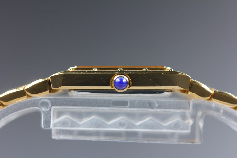 Near MINT RADO 133.9027.2 Gold Quartz 18mm Ladies Watch