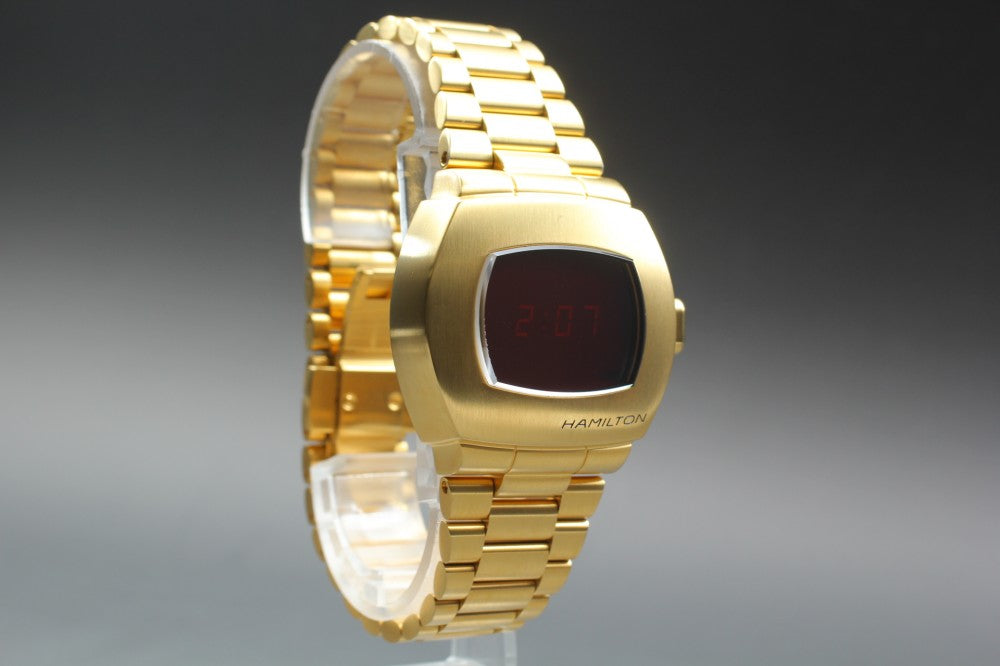 MINT HAMILTON American Classic PSR H524240 Digital Quartz 40mm Men's Watch