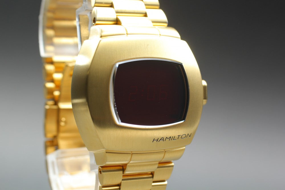 MINT HAMILTON American Classic PSR H524240 Digital Quartz 40mm Men's Watch