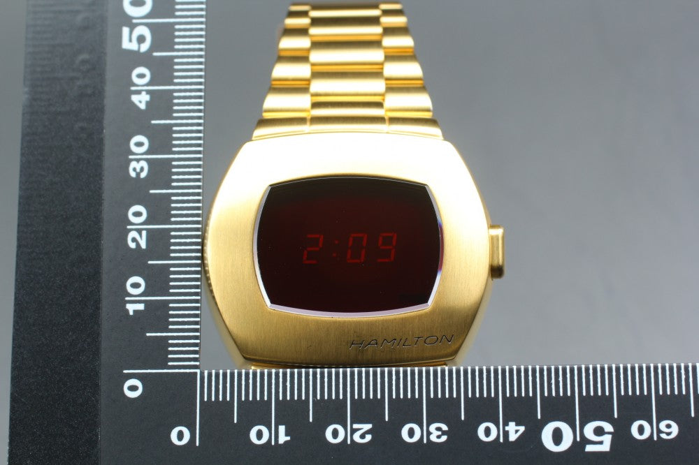 MINT HAMILTON American Classic PSR H524240 Digital Quartz 40mm Men's Watch