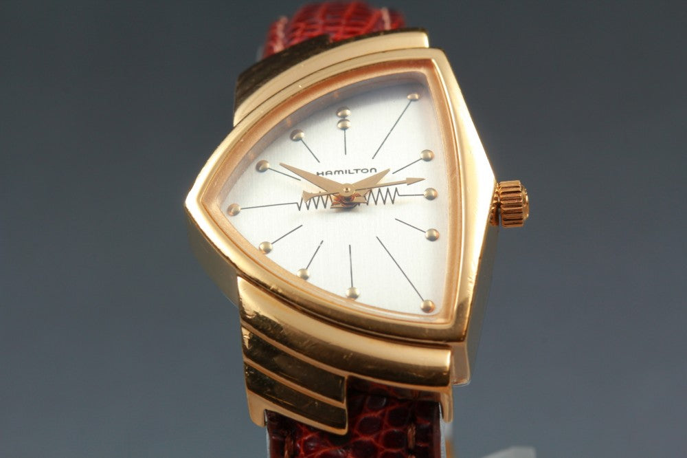 HAMILTON Ventura 6258 Silver Quartz 23.5mm Ladies Watch