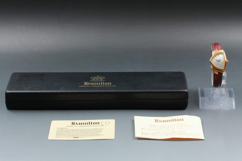 HAMILTON Ventura 6258 Silver Quartz 23.5mm Ladies Watch