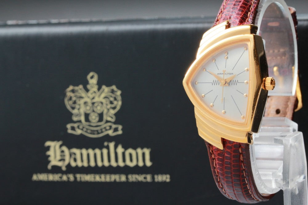 HAMILTON Ventura 6258 Silver Quartz 23.5mm Ladies Watch