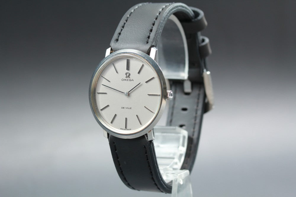 OMEGA De Ville 111.077 Cal.630 Silver Manual 31mm Men's Watch 1970