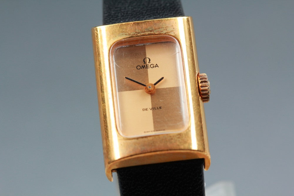 OMEGA De Ville 511.0459 Cal.1070 Gold Manual 18.5mm Ladies Watch 1973
