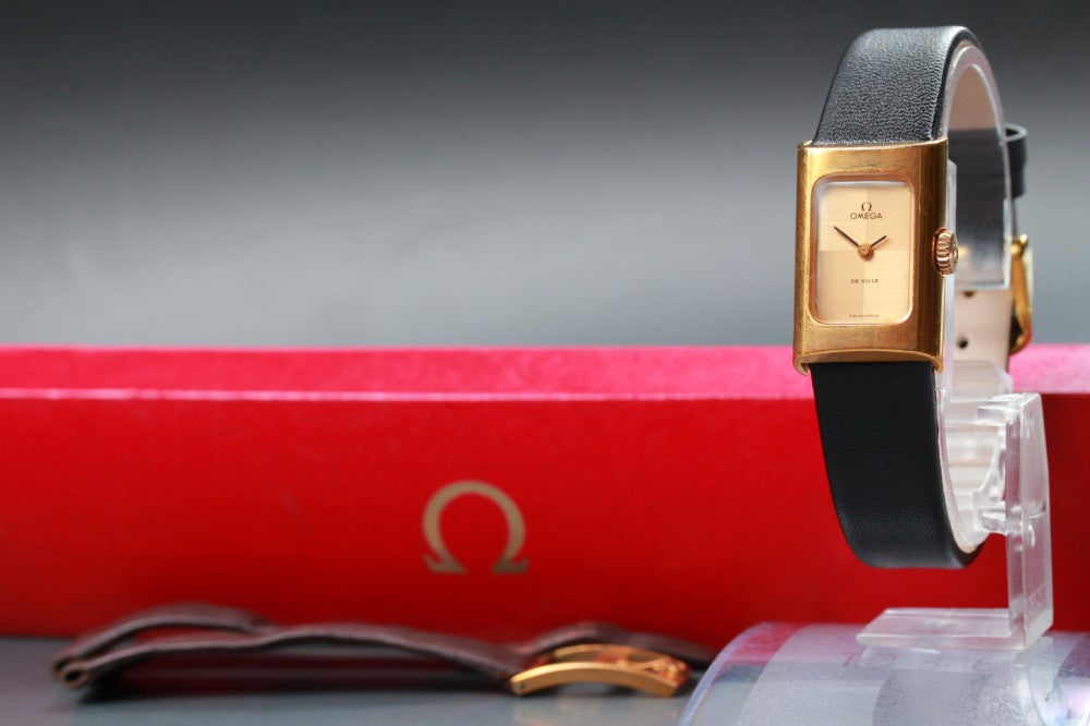 OMEGA De Ville 511.0459 Cal.1070 Gold Manual 18.5mm Ladies Watch 1973