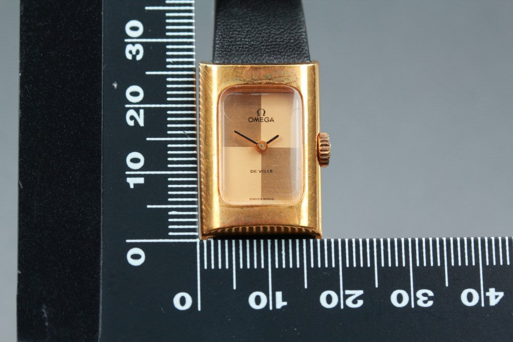 OMEGA De Ville 511.0459 Cal.1070 Gold Manual 18.5mm Ladies Watch 1973