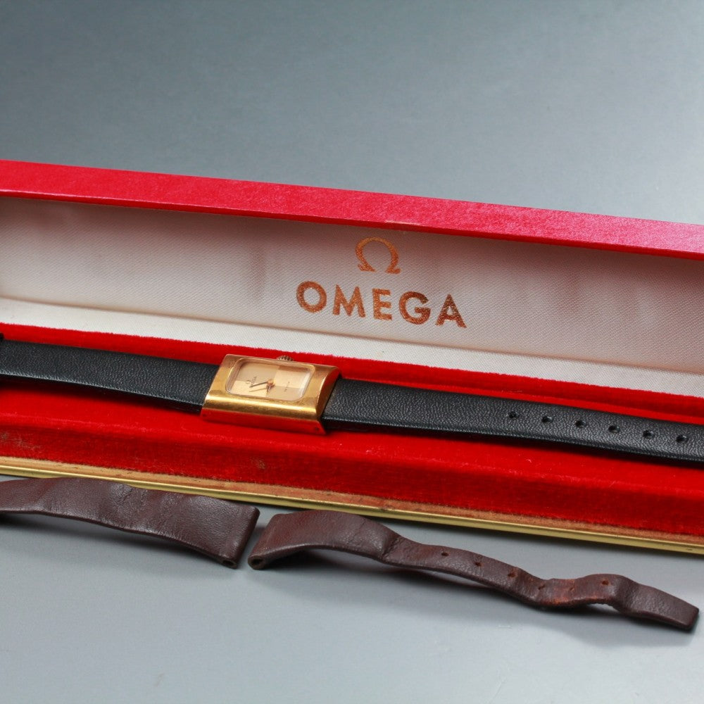 OMEGA De Ville 511.0459 Cal.1070 Gold Manual 18.5mm Ladies Watch 1973