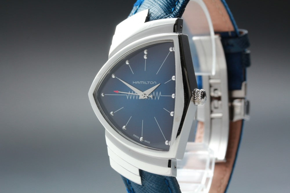 HAMILTON Ventura H244112 Blue Quartz 31.5mm Men's Watch