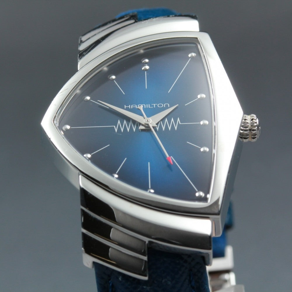 HAMILTON Ventura H244112 Blue Quartz 31.5mm Men's Watch