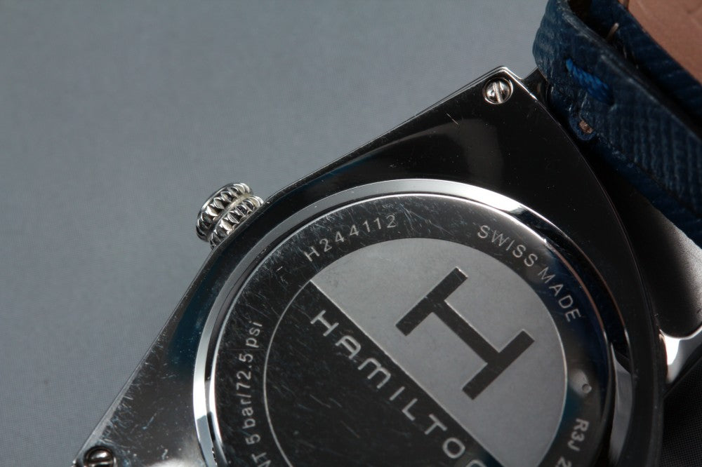 HAMILTON Ventura H244112 Blue Quartz 31.5mm Men's Watch