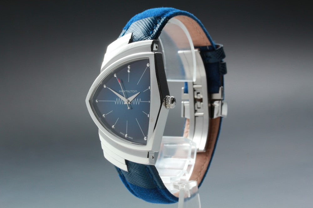 HAMILTON Ventura H244112 Blue Quartz 31.5mm Men's Watch
