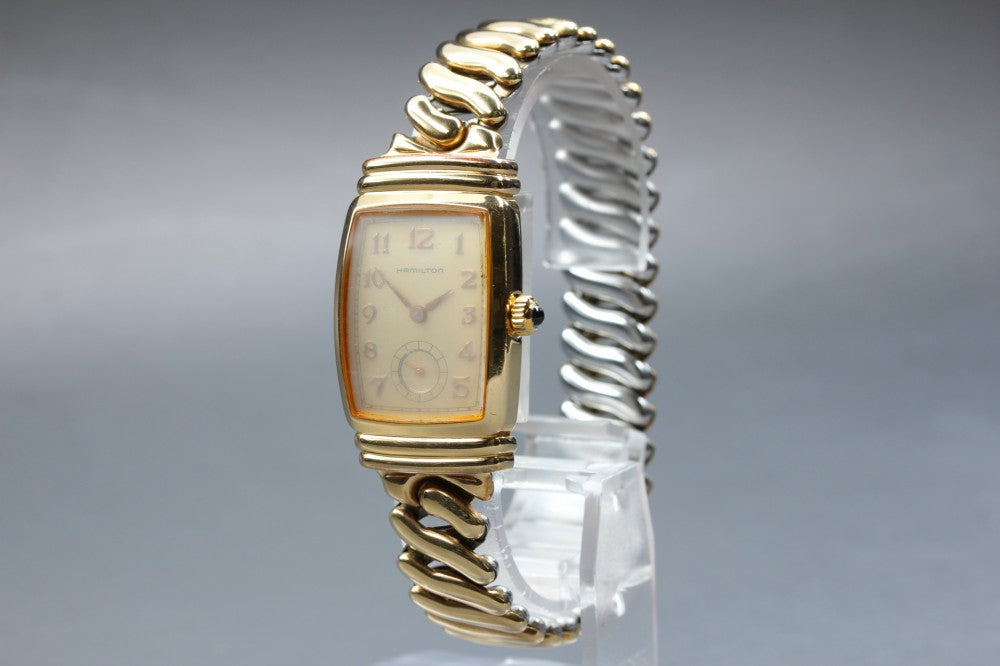 HAMILTON Benton 6198A Gold Quartz 22mm Ladies Watch