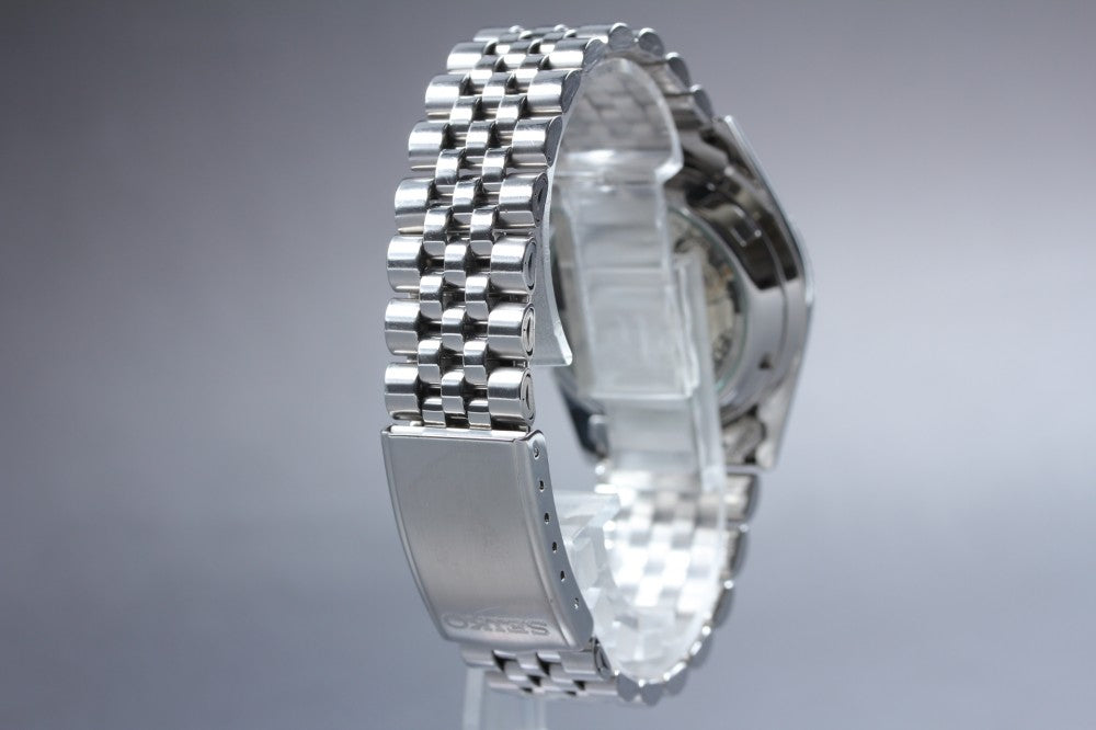Near MINT SEIKO 5 7S26-0500 Silver Auto 36mm Men's Watch