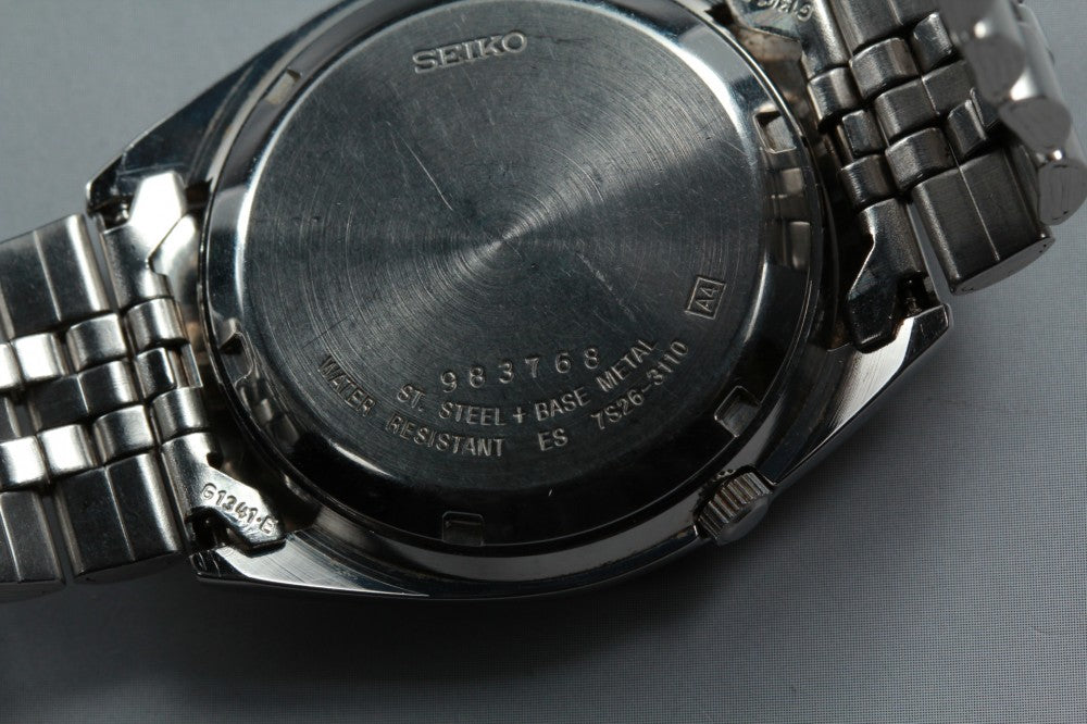 SEIKO 5 7S26-3110 Silver Auto 36mm Men's Watch 1999