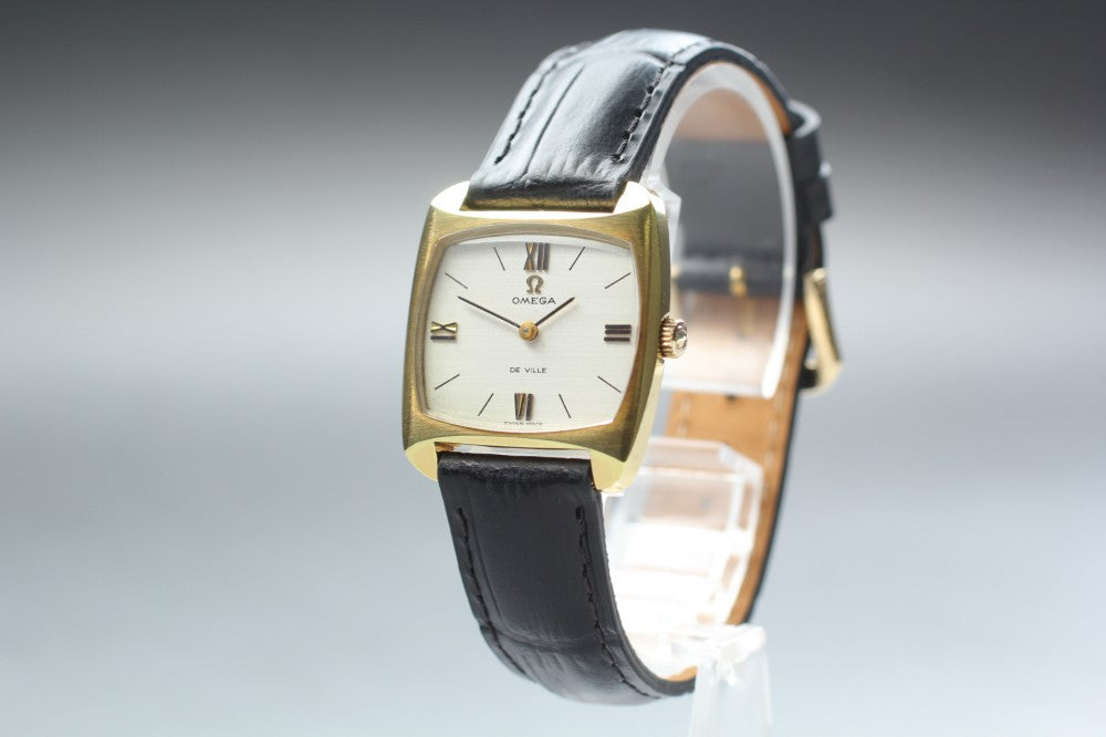 Near MINT OMEGA De Ville 511.305 Cal.620 Silver Manual 25mm Ladies Watch