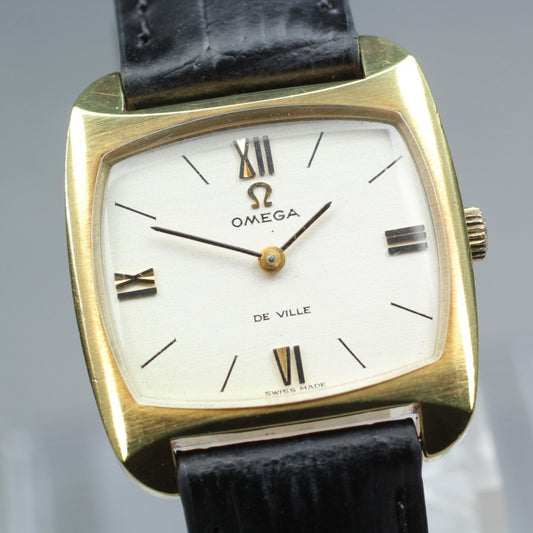 Near MINT OMEGA De Ville 511.305 Cal.620 Silver Manual 25mm Ladies Watch