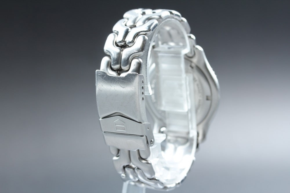 Near MINT TAG Heuer S/el WG1112-0 White Quartz 36mm Men's Watch
