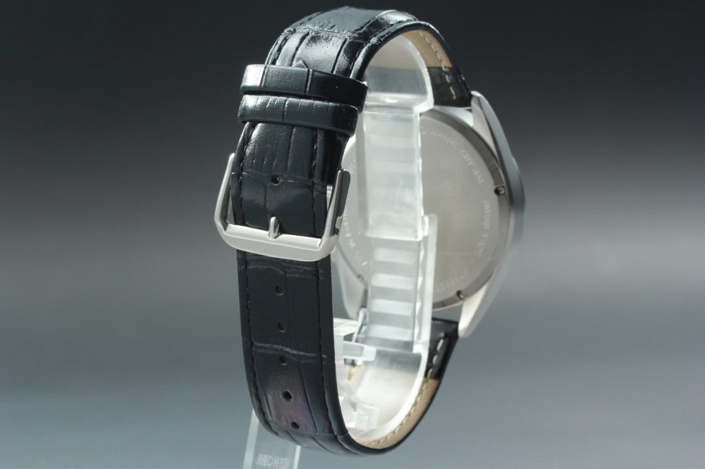 Near MINT HAMILTON Khaki H765520 Black Quartz 43mm Men's Watch
