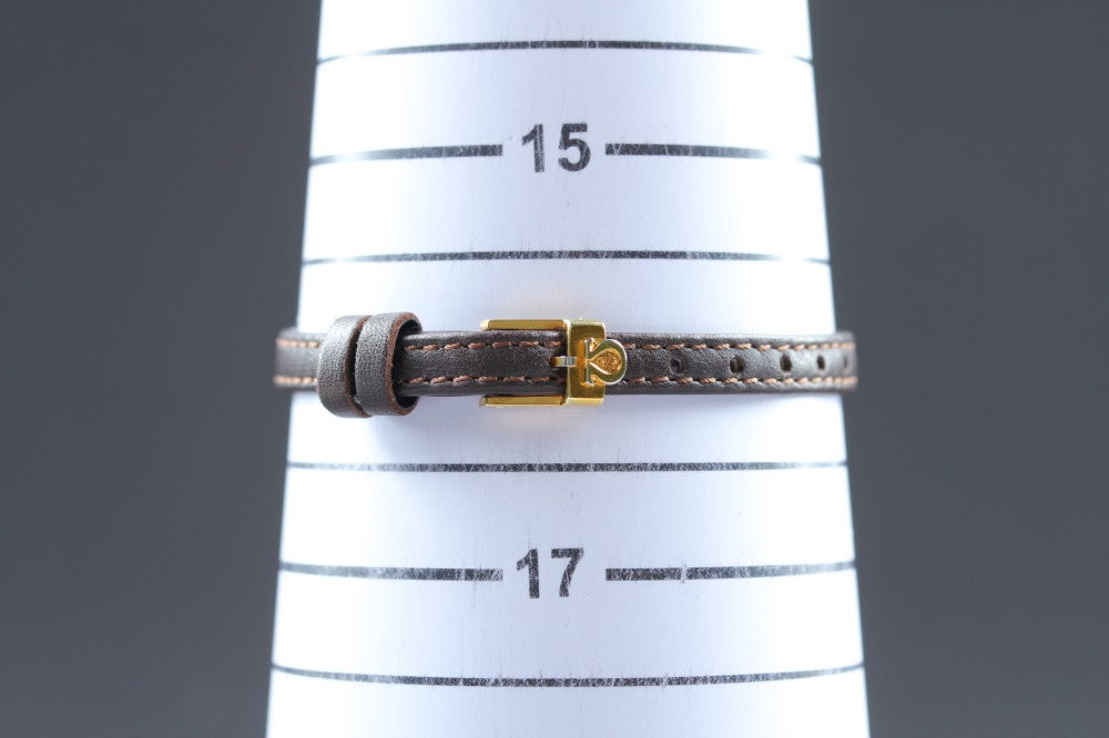 Near MINT OMEGA Geneve 511.364 Cal.485 Gold Manual 15mm Ladies Watch
