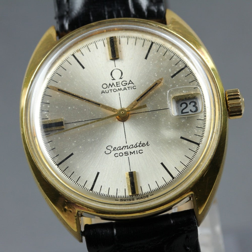 OMEGA Seamaster Cosmic 166023-T00L 105 Silver Auto 32.6mm Men's Watch