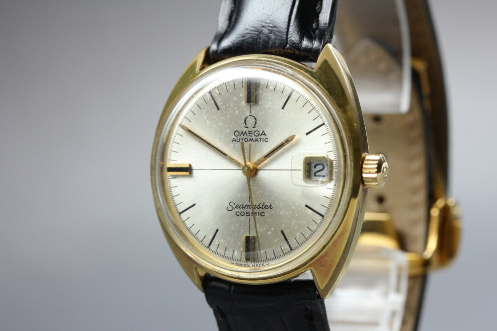OMEGA Seamaster Cosmic 166023-T00L 105 Silver Auto 32.6mm Men's Watch