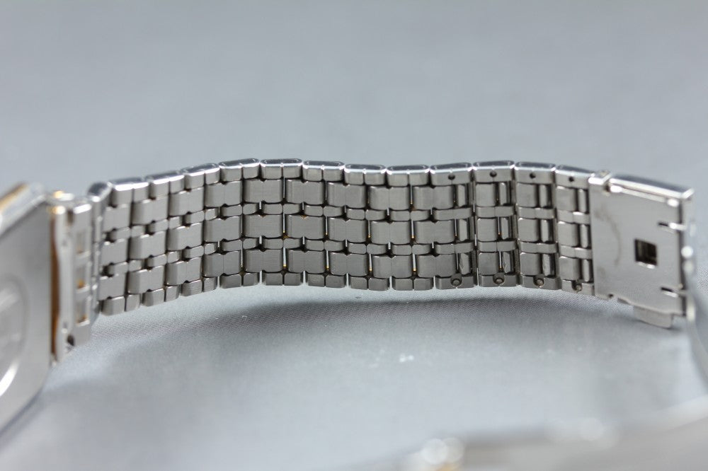 Near MINT OMEGA De Ville 195.0049 Cal.1378 White Quartz 27mm Men's Watch