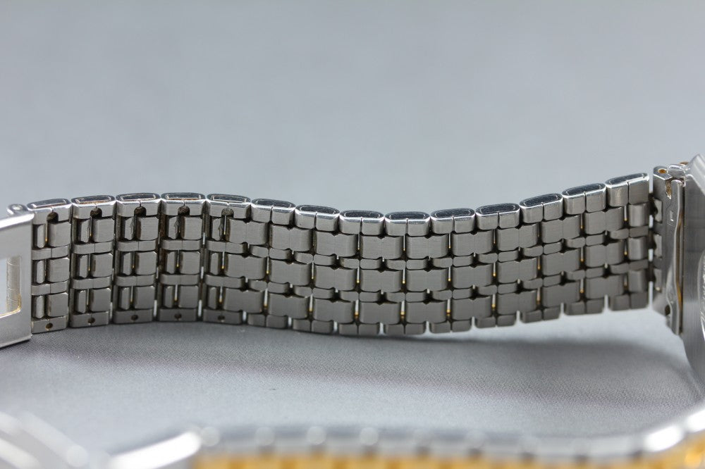 Near MINT OMEGA De Ville 195.0049 Cal.1378 White Quartz 27mm Men's Watch