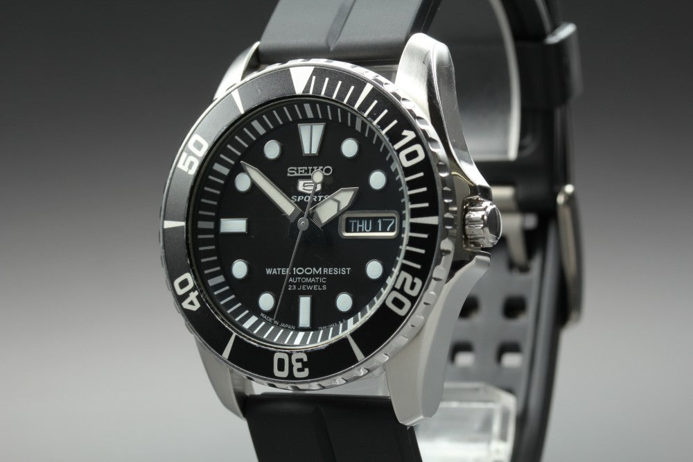 SEIKO 5 Sports SNZF17/7S36-03C0 Black Auto 43mm Men's Watch