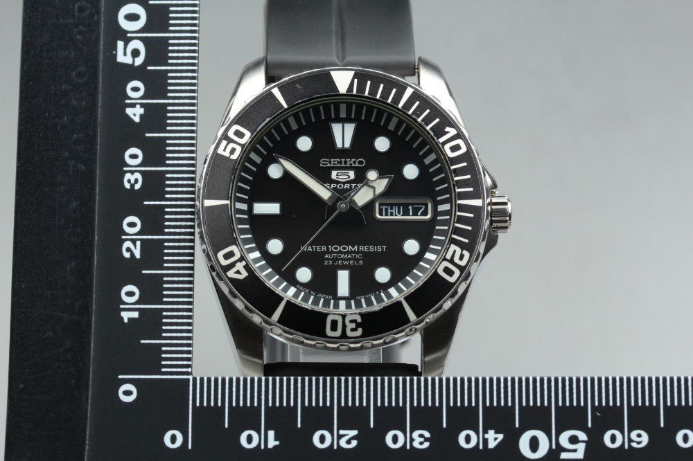 SEIKO 5 Sports SNZF17/7S36-03C0 Black Auto 43mm Men's Watch