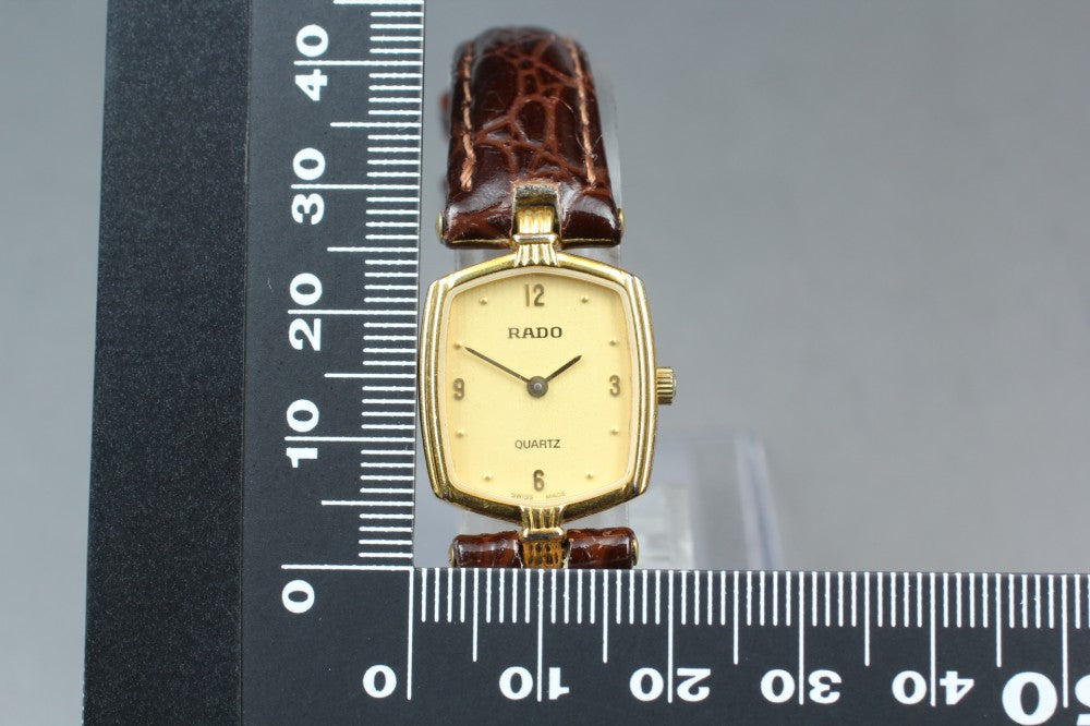 RADO 133.5277.2 Gold Quartz 19mm Ladies Watch