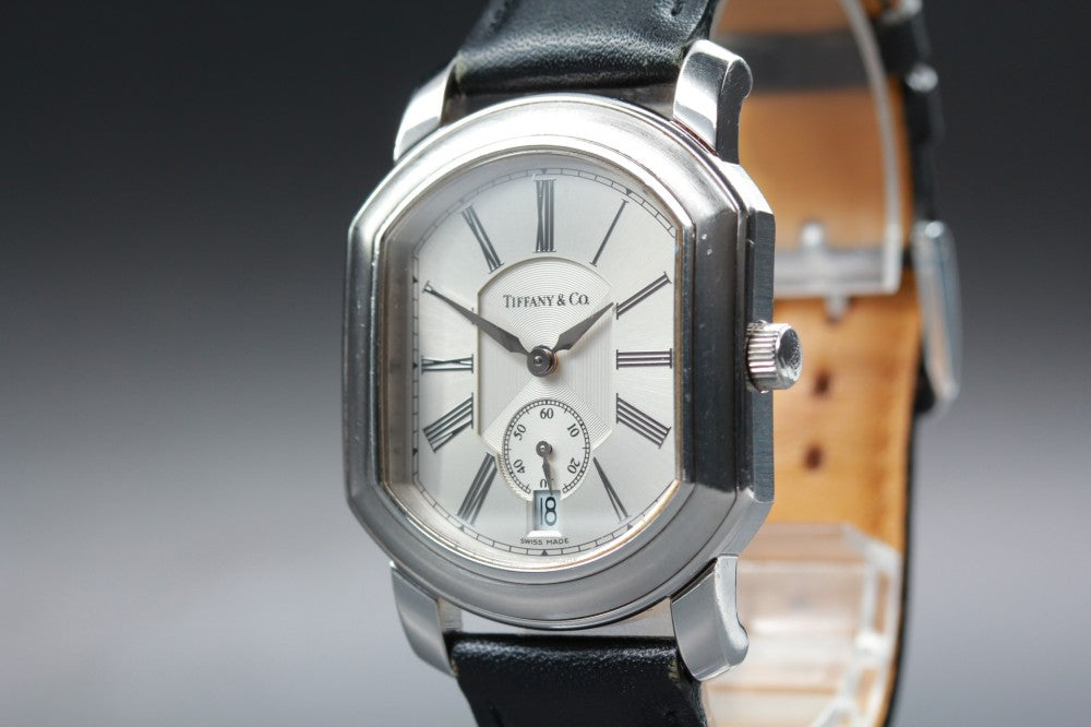 TIFFANY&Co. Mark Coupe Silver Quartz 31mm Men's Watch