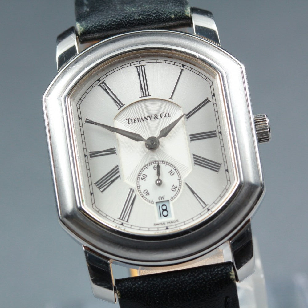 TIFFANY&Co. Mark Coupe Silver Quartz 31mm Men's Watch
