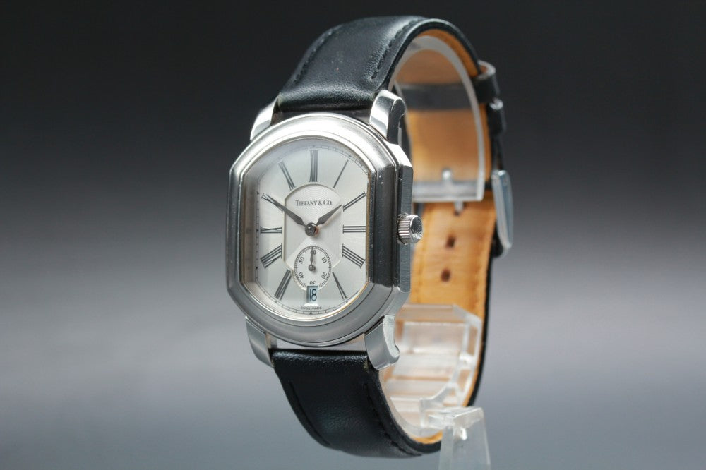 TIFFANY&Co. Mark Coupe Silver Quartz 31mm Men's Watch