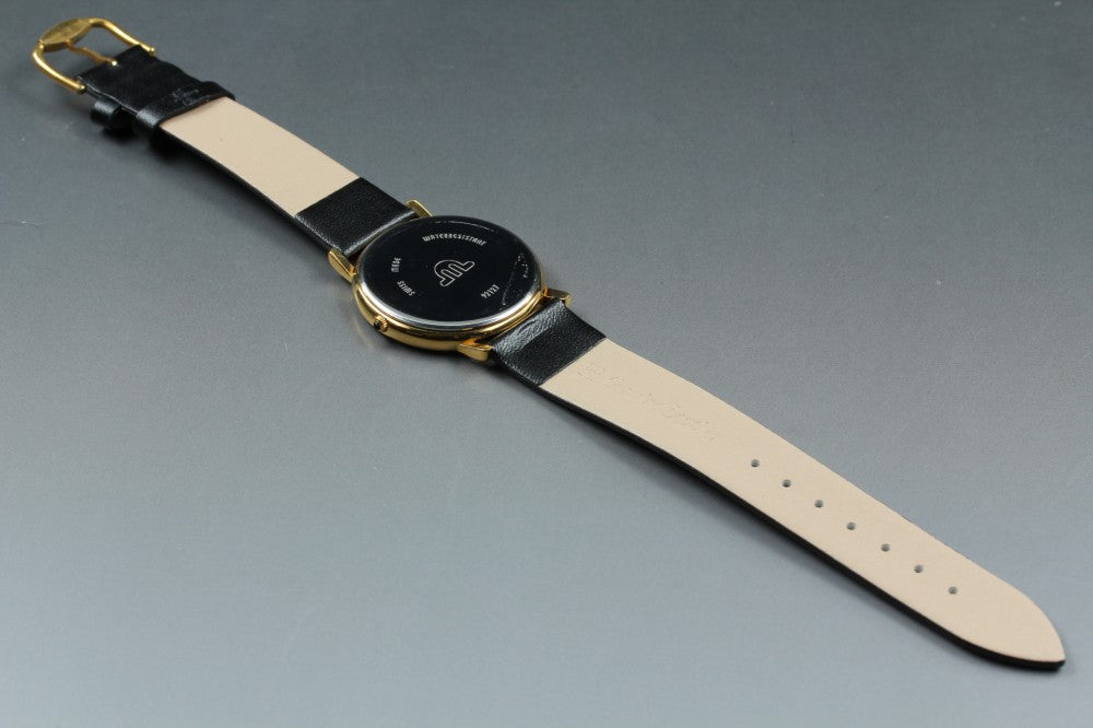 Near MINT Maurice Lacroix Les Classics 92127 White Quartz 34mm Men's Watch