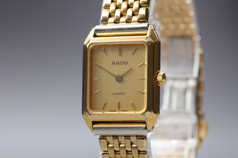 RADO 133.5289.2 Gold Quartz 20mm Ladies Watch