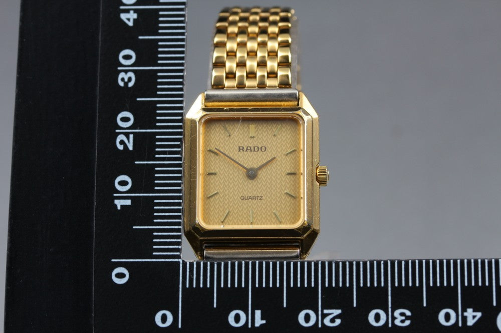 RADO 133.5289.2 Gold Quartz 20mm Ladies Watch