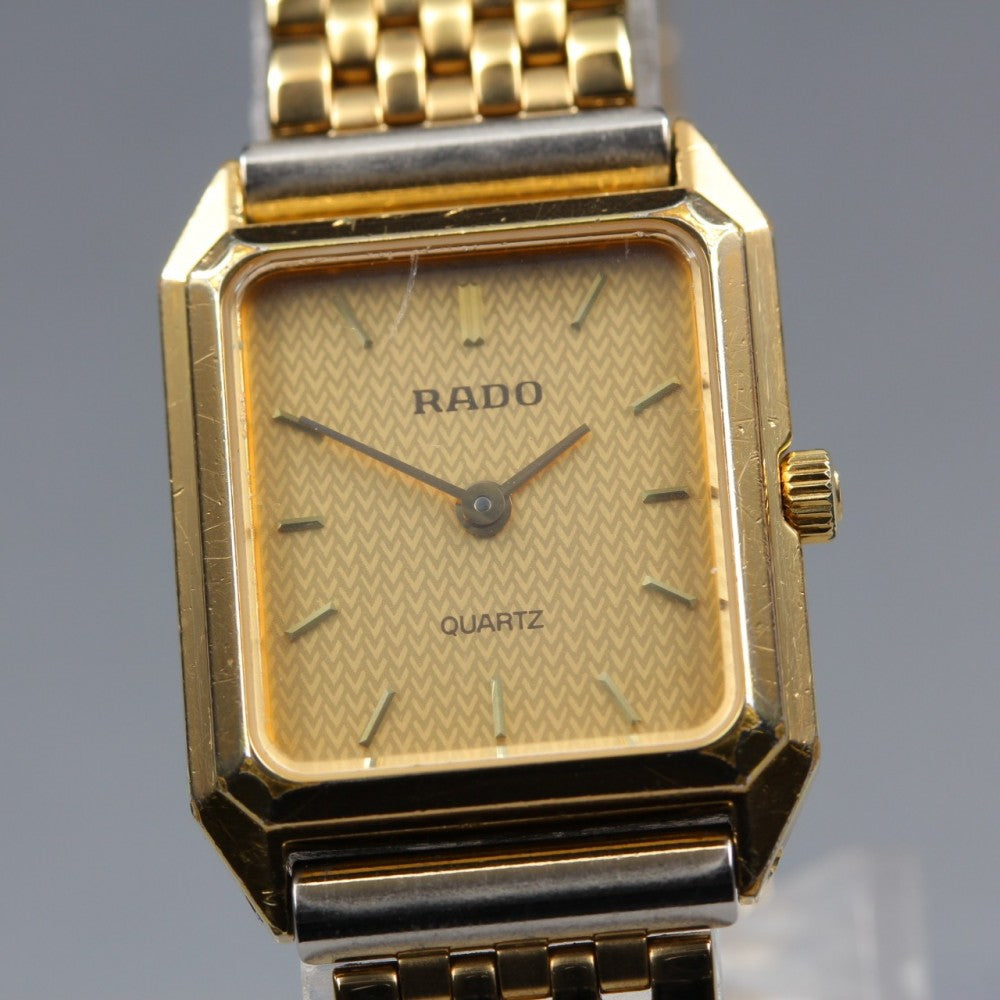 RADO 133.5289.2 Gold Quartz 20mm Ladies Watch