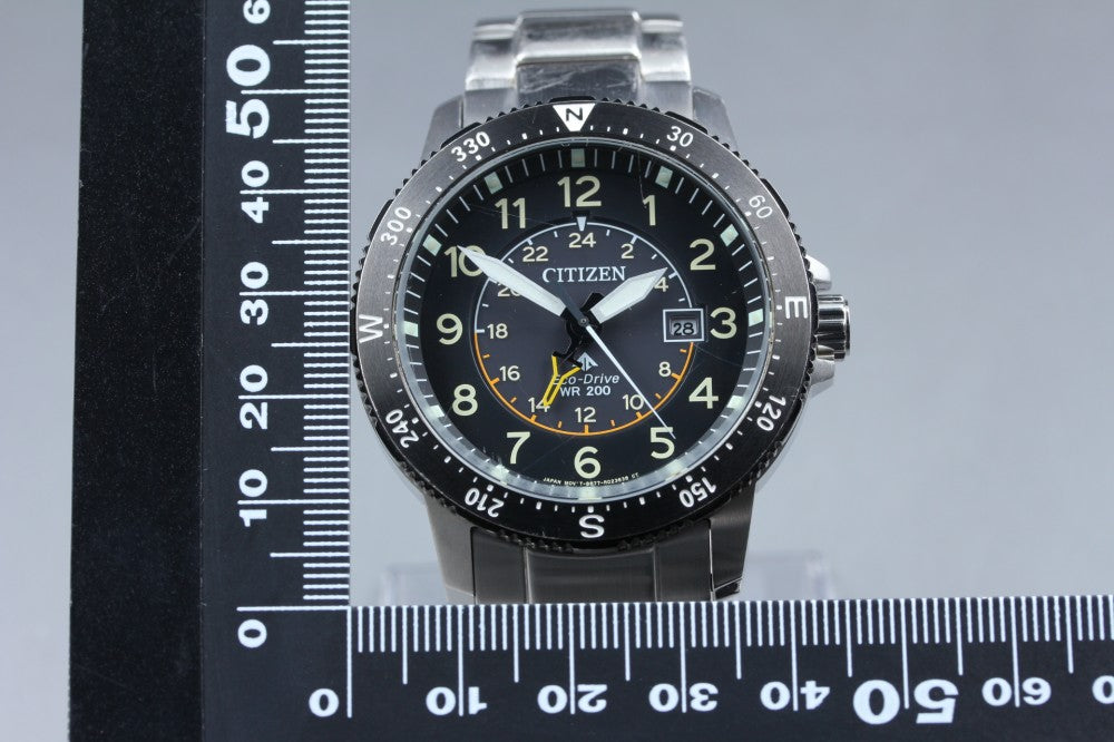CITIZEN Professional Master B877-R009257 Black Solar 43mm Men's Watch